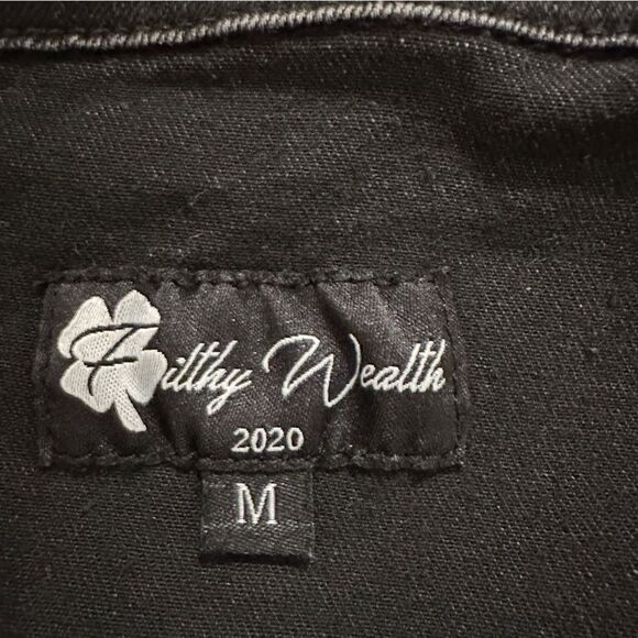 Filthy wealth 2020 Two-Tone Black and blue Jeans size m - Picture 6 of 6